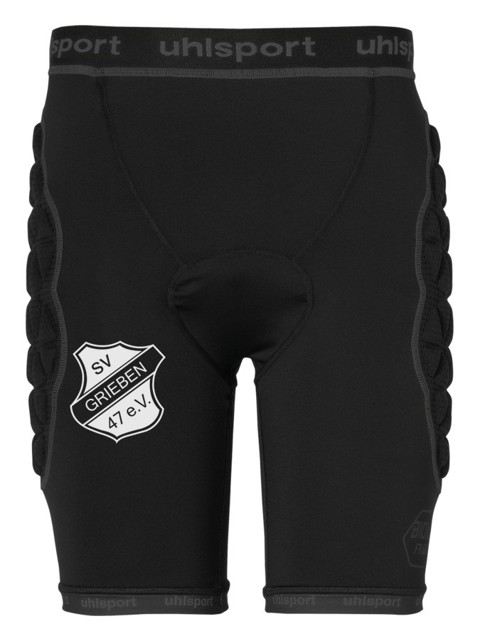 uhlsport Bionikframe Padded Short Black Edition