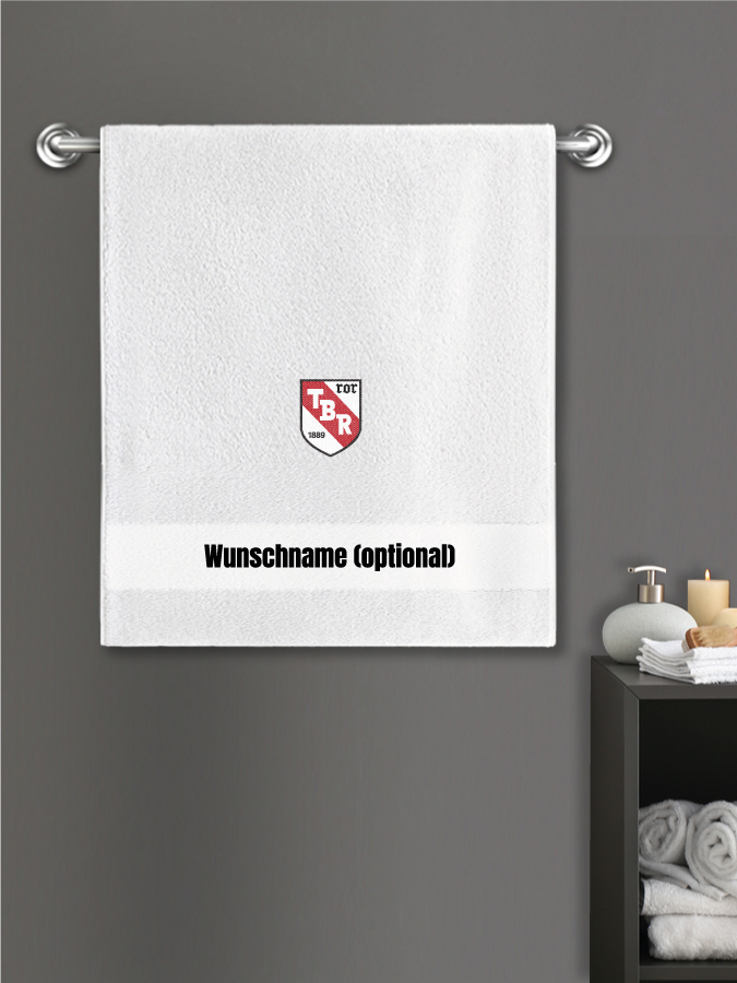 Badehandtuch Team Sticklogo