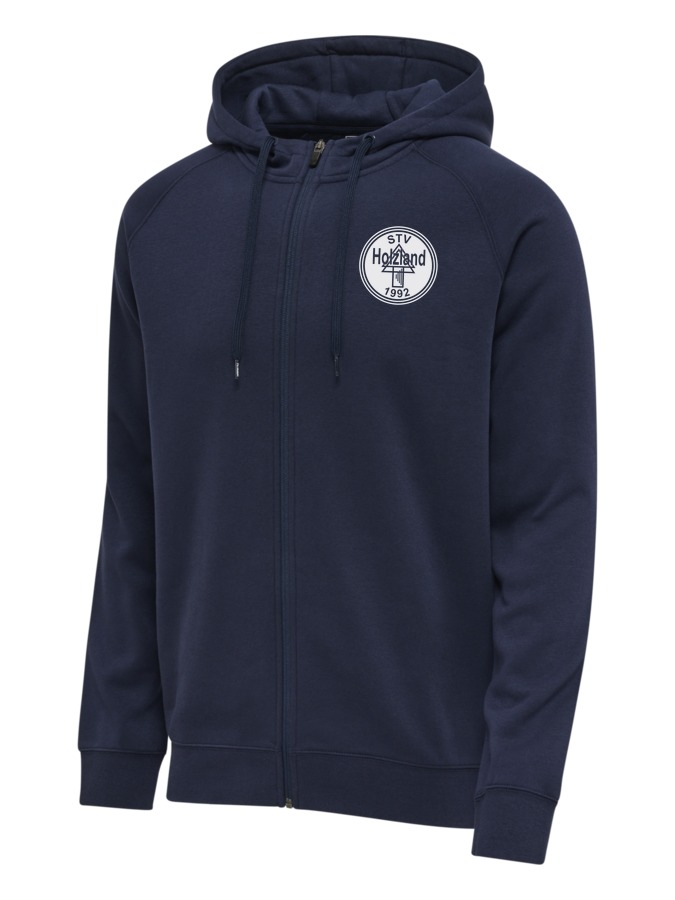 Hummel Red Classic Zip Hoodie