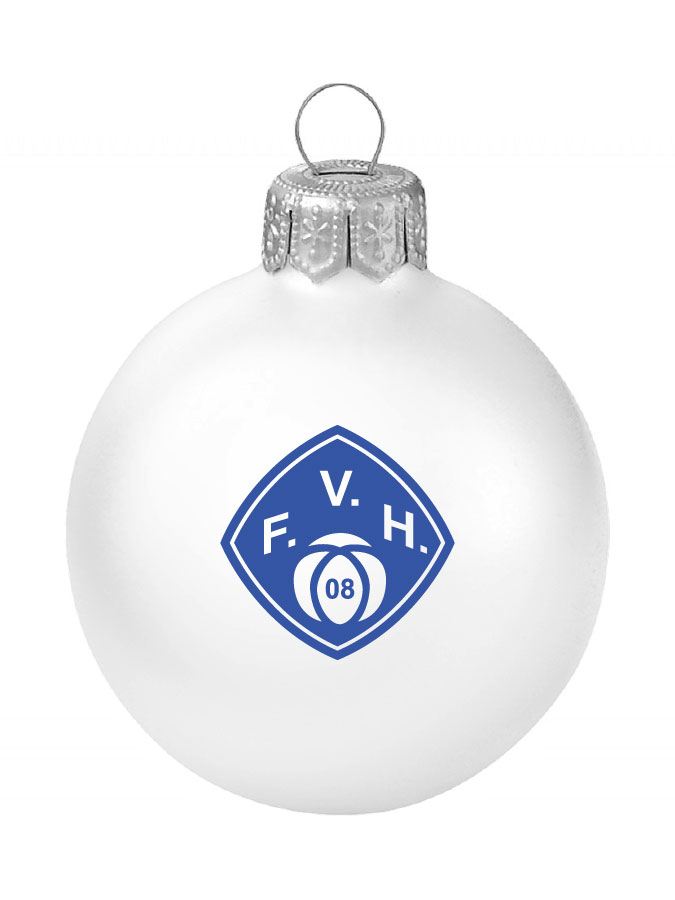 Weihnachtskugel Logo 8cm