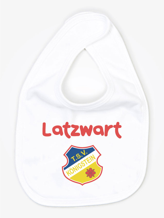 Babylätzchen Latzwart