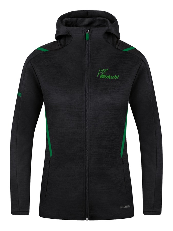 Jako Freizeitjacke Challenge mit Kapuze Damen