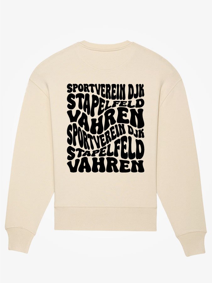 Sweatshirt Oversized Wavy Herren