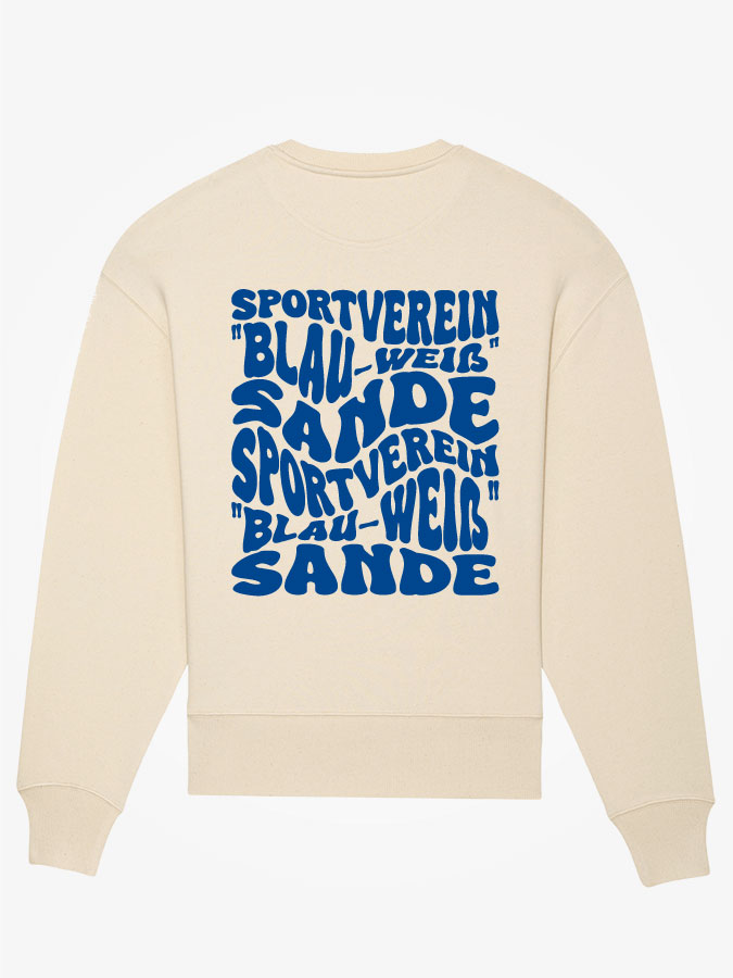 Oversized Sweater Wavy Herren