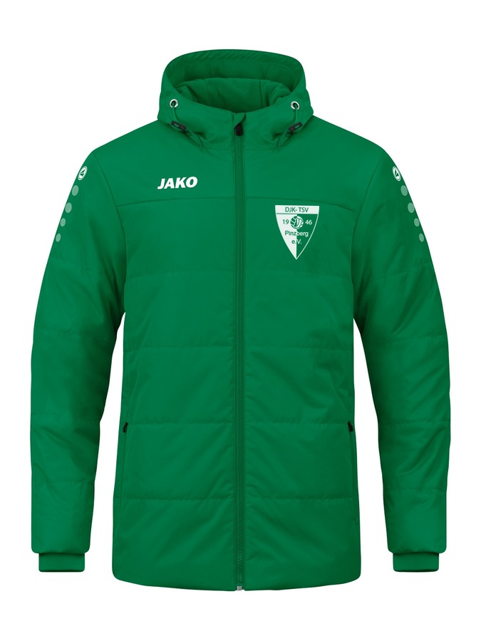 Jako Coachjacke Team mit Kapuze