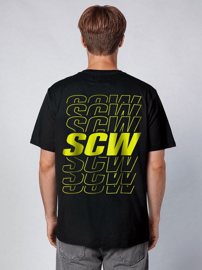 Oversized Shirt Neon Herren