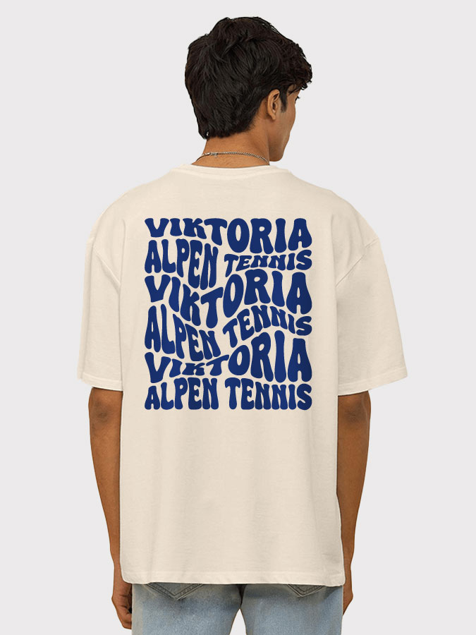T-Shirt Oversized Wavy Herren