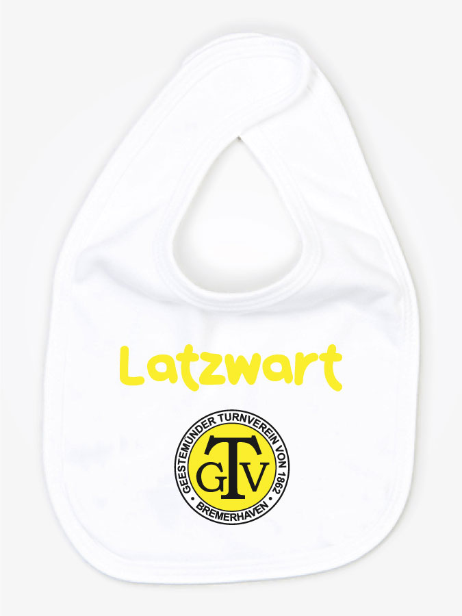 Babylätzchen Latzwart