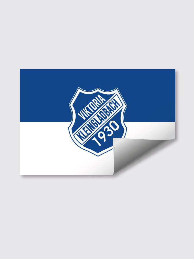 Aufkleber DIN A7 Logo