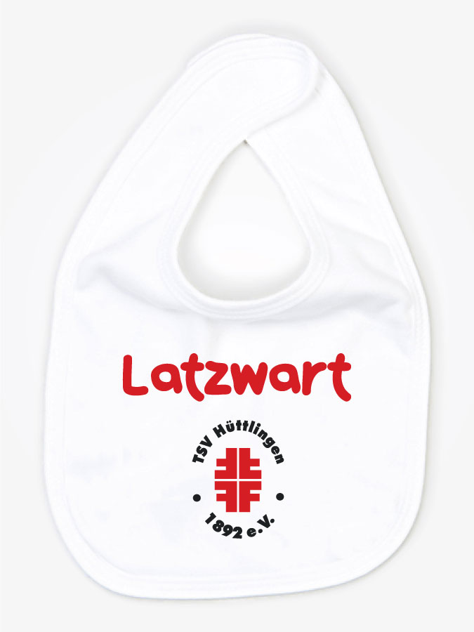 Babylätzchen Latzwart