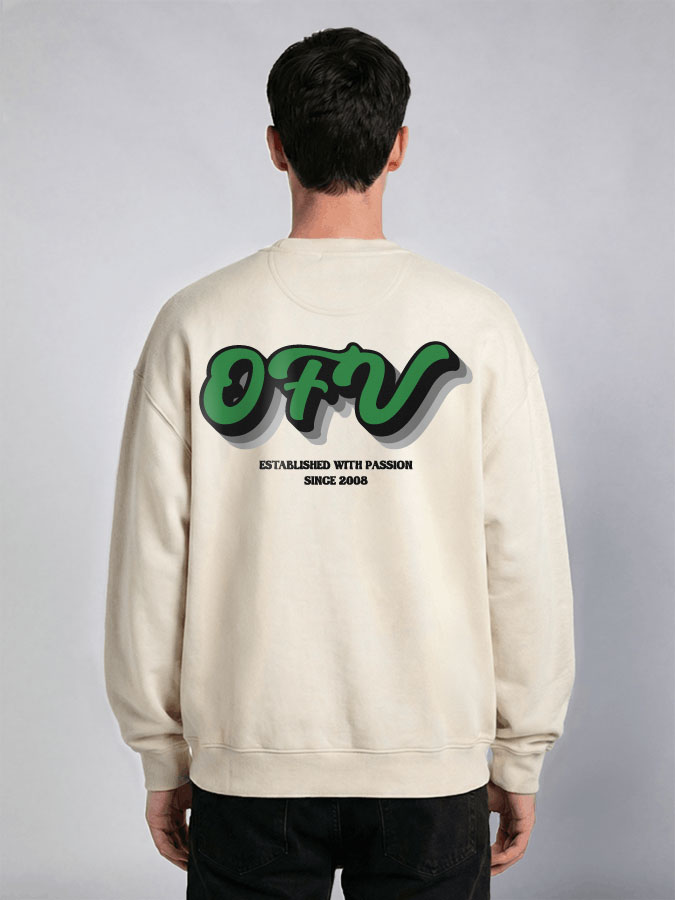 Oversized Sweater Vintage Herren