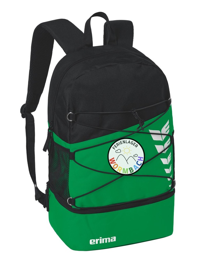 Erima Six Wings Rucksack mit Bodenfach