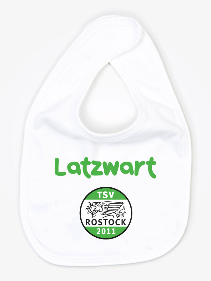 Babylätzchen Latzwart