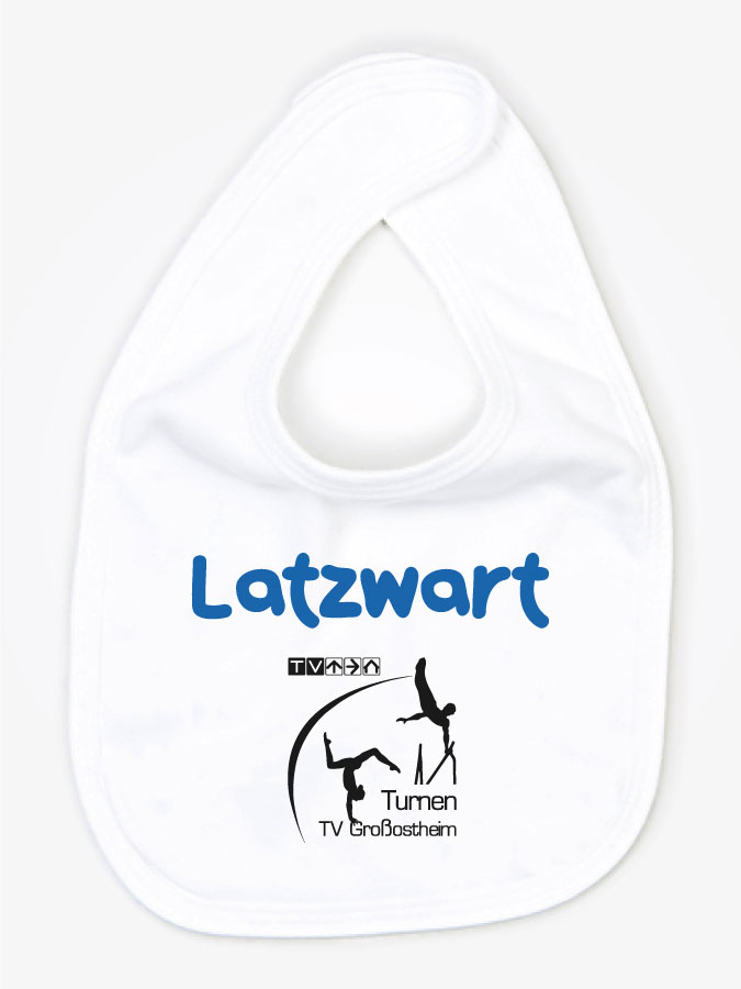 Babylätzchen Latzwart
