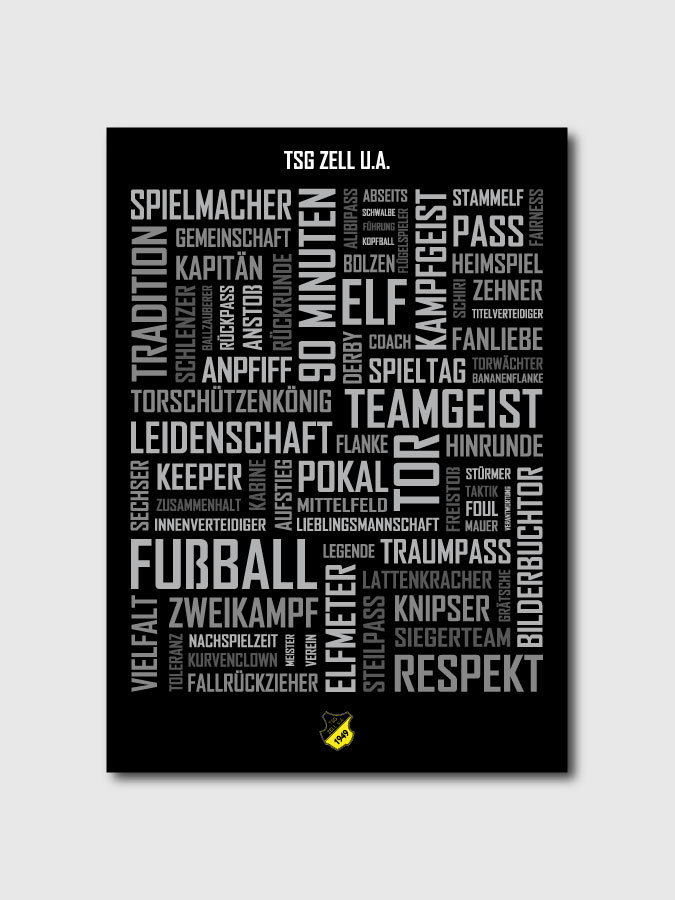 Wandposter Values