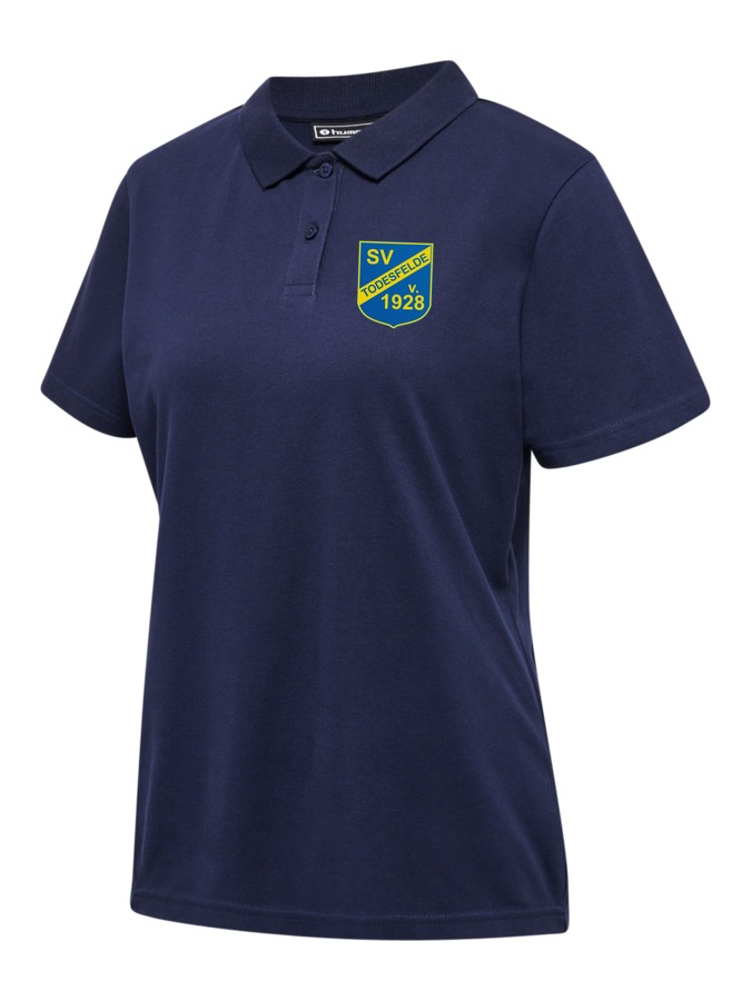 Hummel Red Stretch Polo Damen