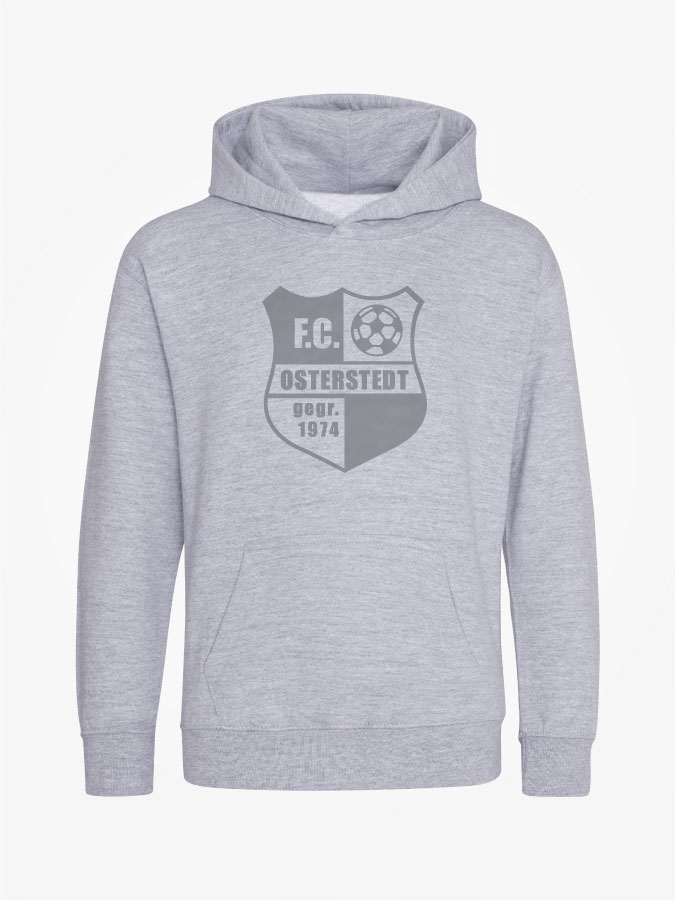 Hoodie All Grey Kids Unisex