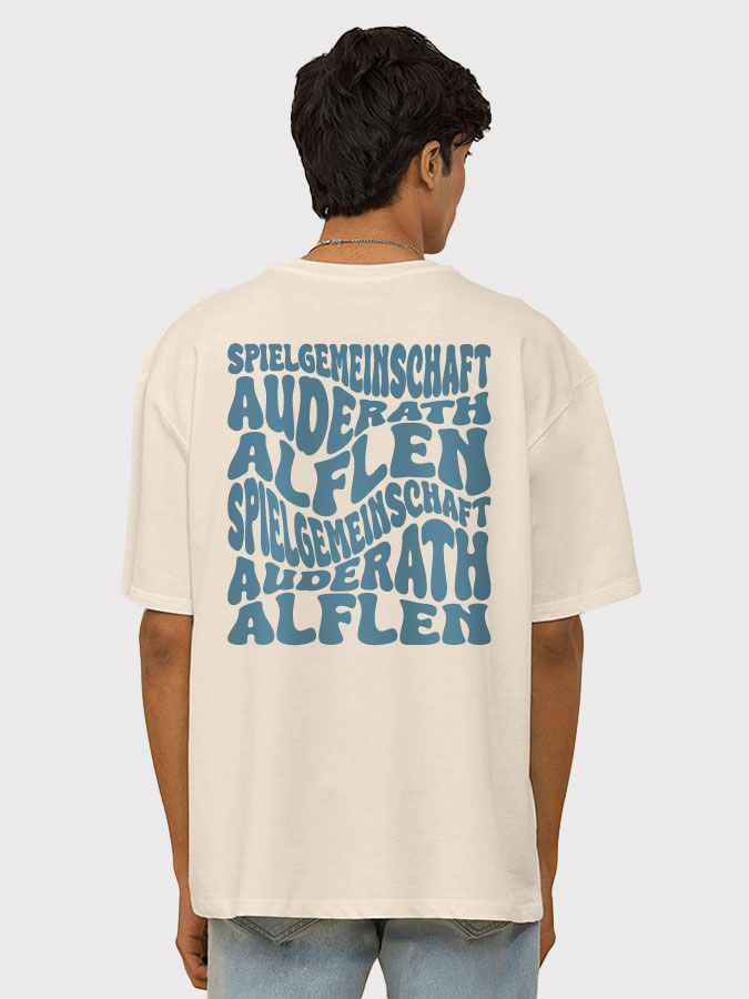 Oversized Shirt Wavy Herren