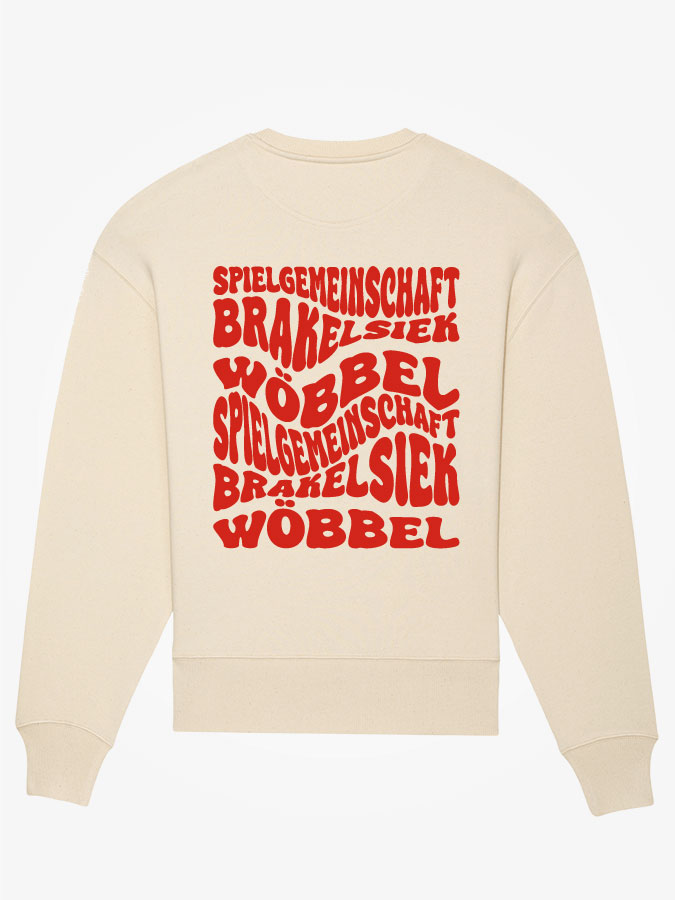 Oversized Sweater Wavy Herren