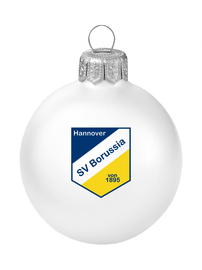 Weihnachtskugel Logo 8cm