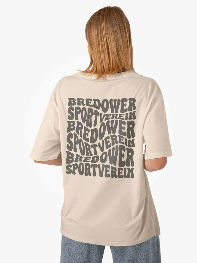 Oversized Shirt Wavy Damen