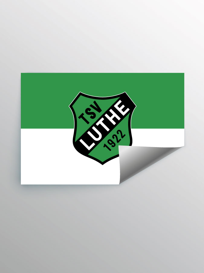 Aufkleber DIN A7 Logo