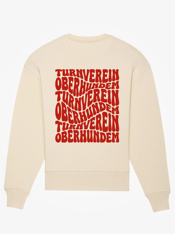 Oversized Sweater Wavy Herren