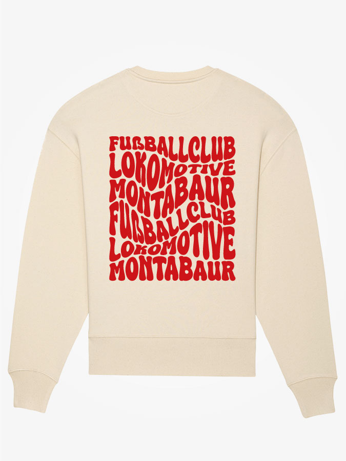 Oversized Sweater Wavy Herren