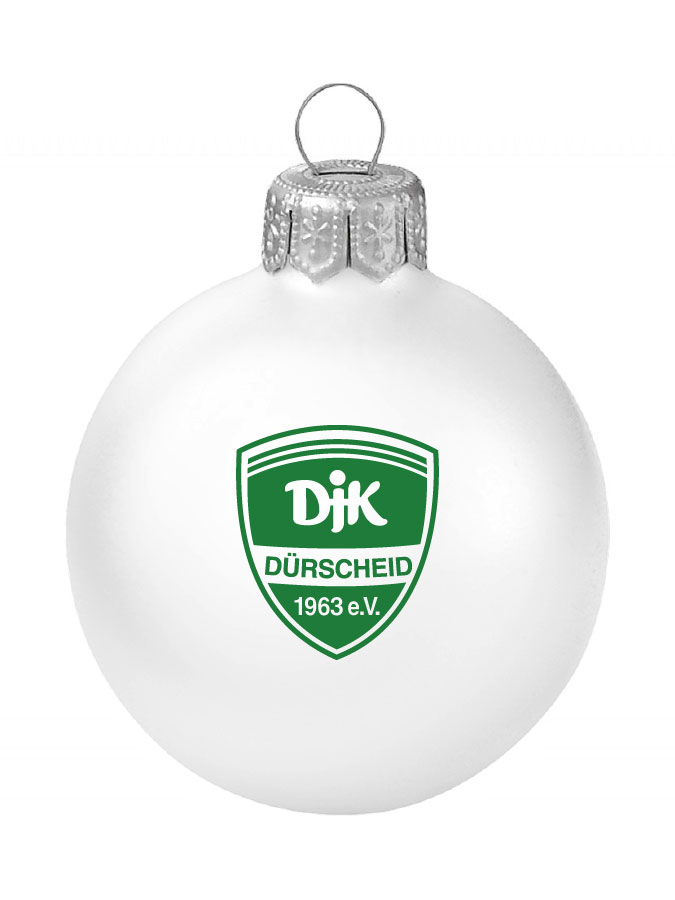 Weihnachtskugel Logo 8cm