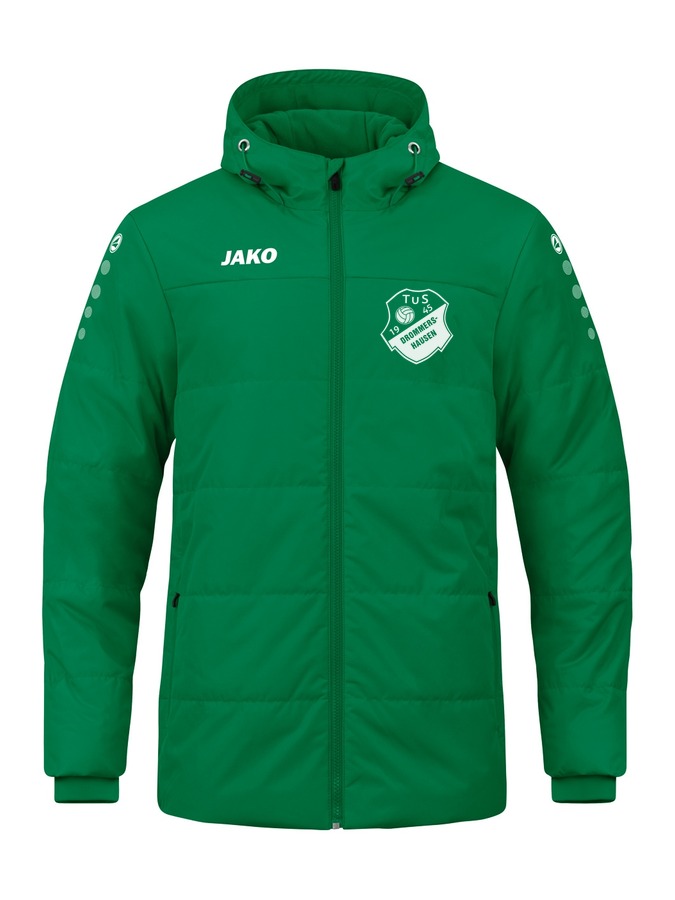 Jako Coachjacke Team mit Kapuze