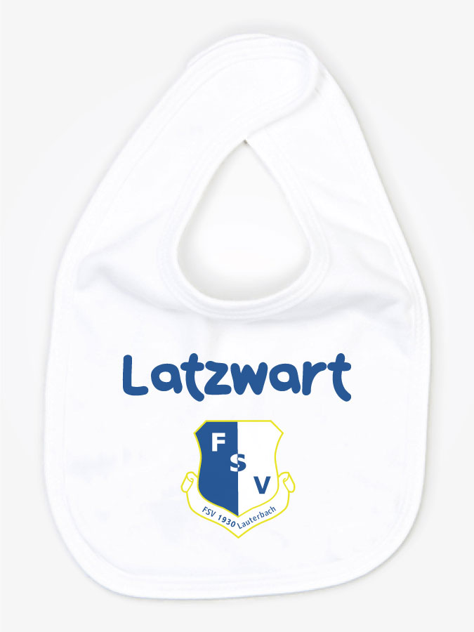 Babylätzchen Latzwart