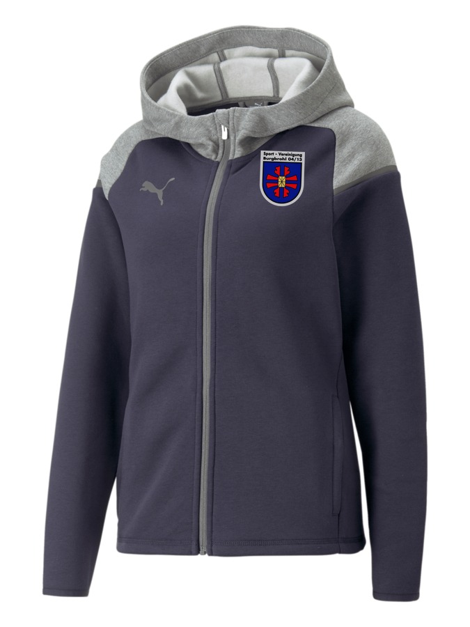 PUMA teamCUP Casuals Kapuzenjacke Damen
