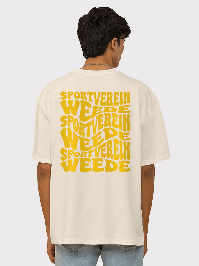 T-Shirt Oversized Wavy Herren