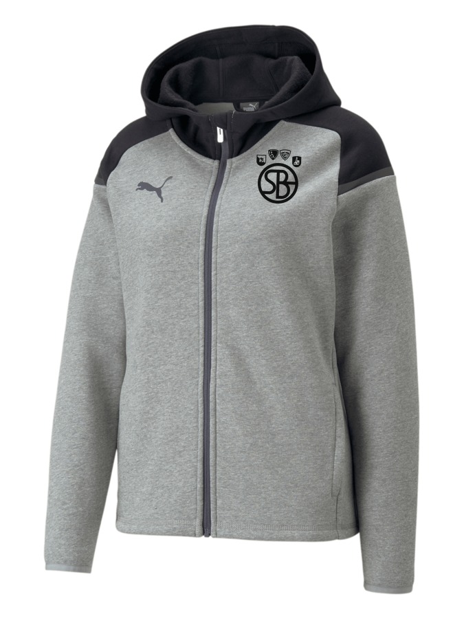 PUMA teamCUP Casuals Kapuzenjacke Damen