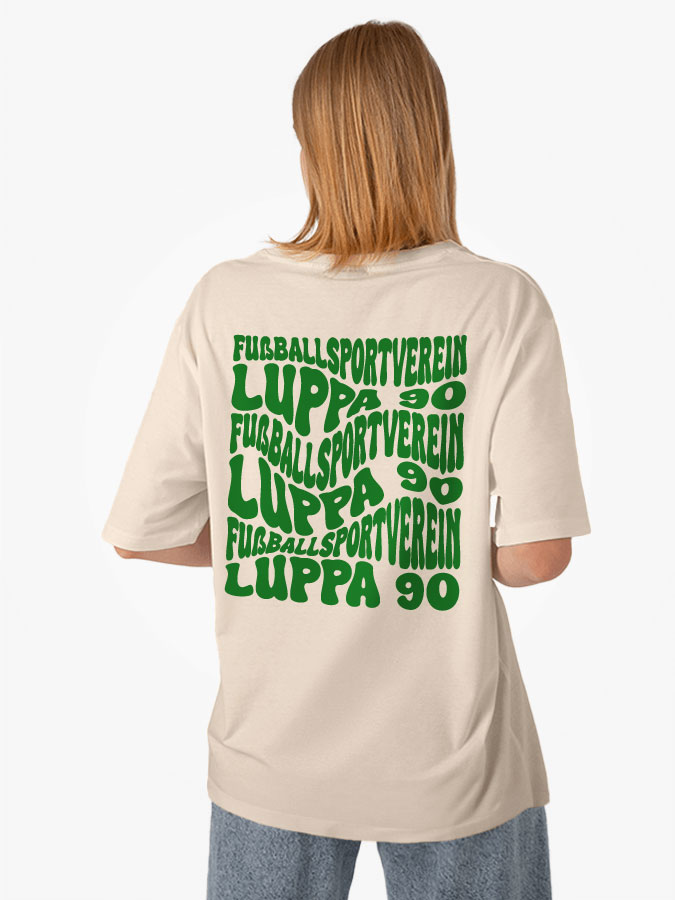 Oversized Shirt Wavy Damen