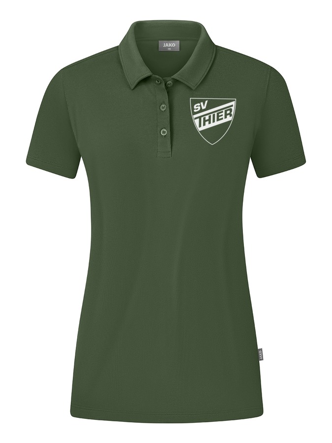 Jako Poloshirt Organic Stretch Damen