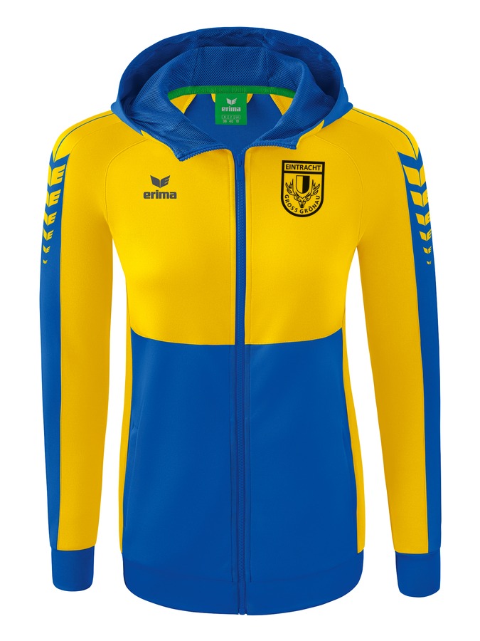 Erima Six Wings Trainingsjacke mit Kapuze Damen