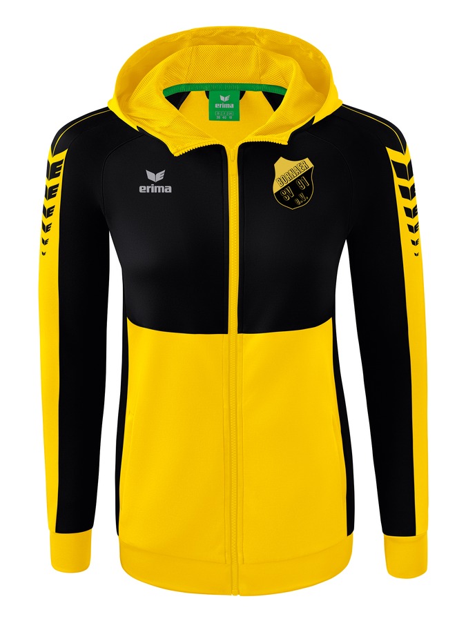 Erima Six Wings Trainingsjacke mit Kapuze Damen