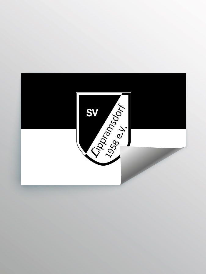 Aufkleber DIN A7 Logo