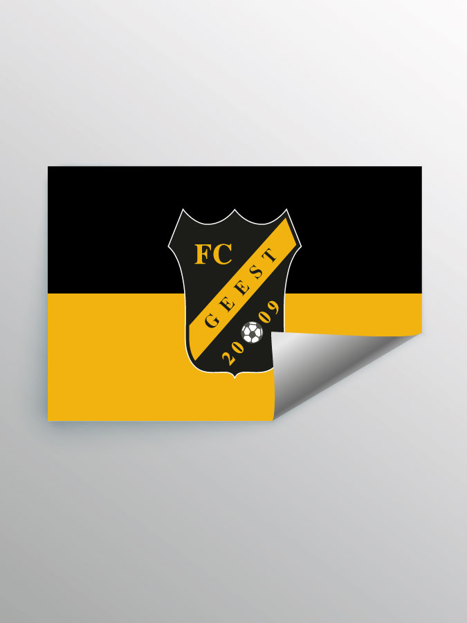 Aufkleber DIN A7 Logo
