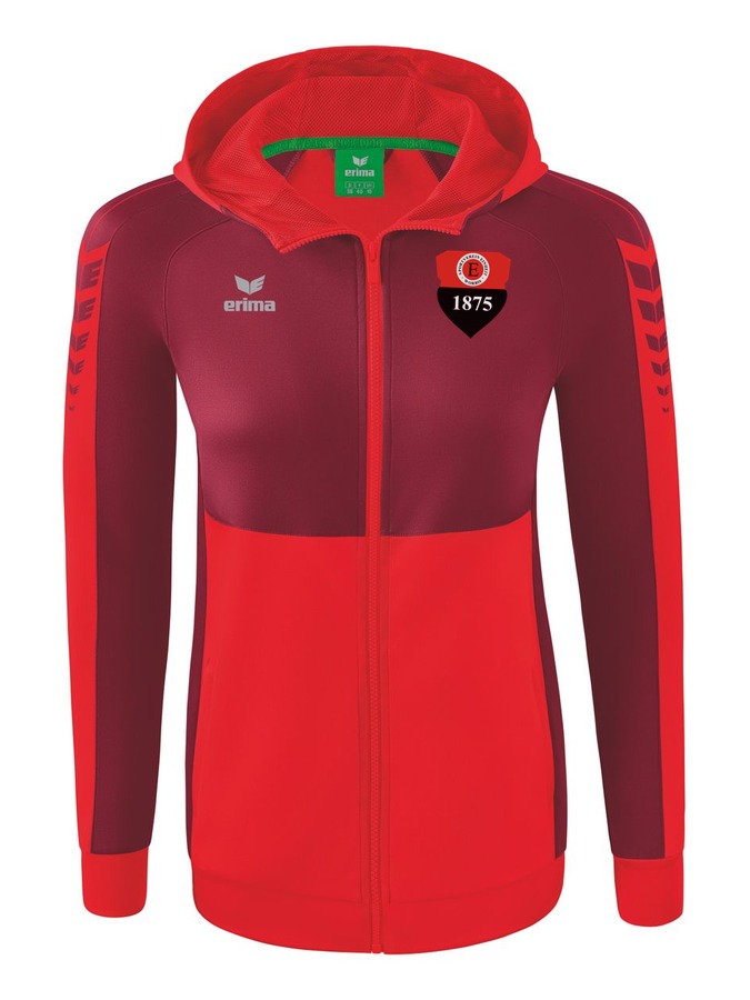 Erima Six Wings Trainingsjacke mit Kapuze Damen
