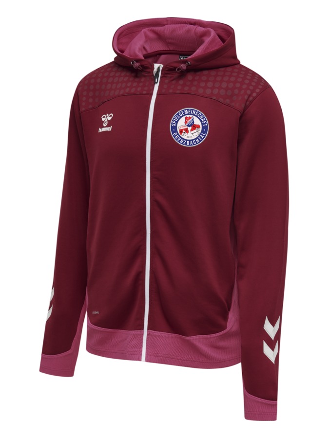 Hummel Lead Zip Poly Hoodie