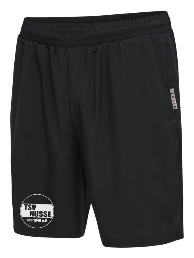 Hummel Move Grid Woven Shorts