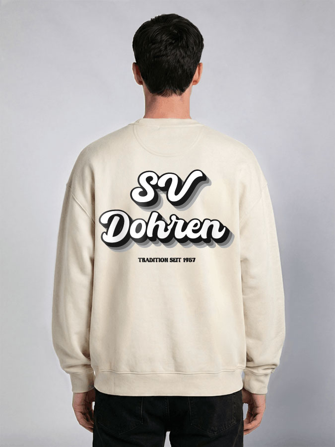 Oversized Sweater Vintage Herren