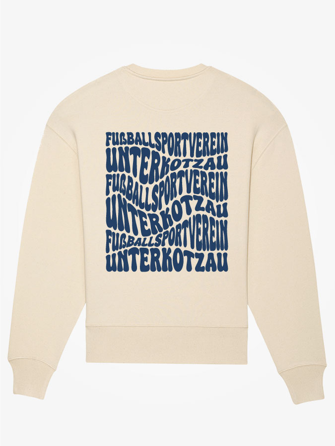 Sweatshirt Oversized Wavy Herren