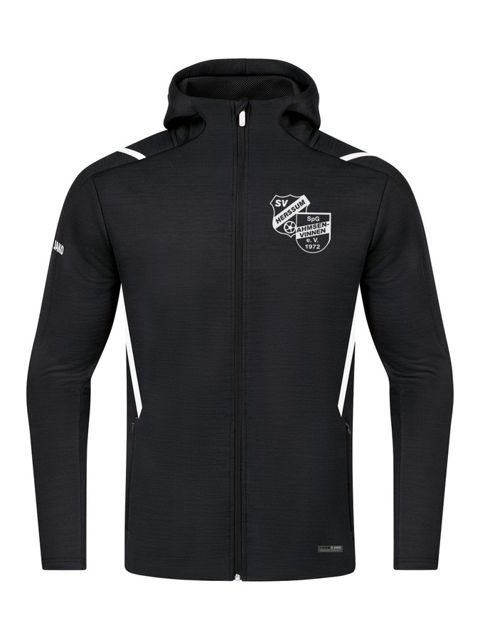 Jako Freizeitjacke Challenge mit Kapuze