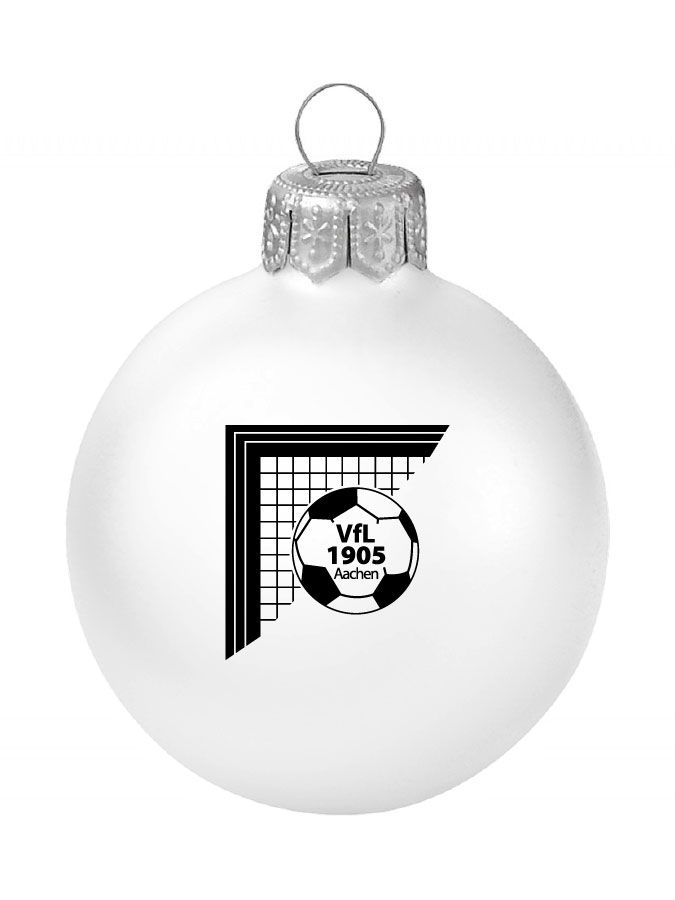Weihnachtskugel Logo 8cm