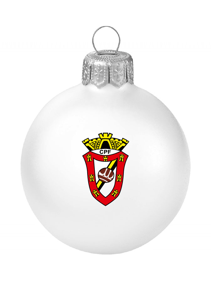 Weihnachtskugel Logo 8cm