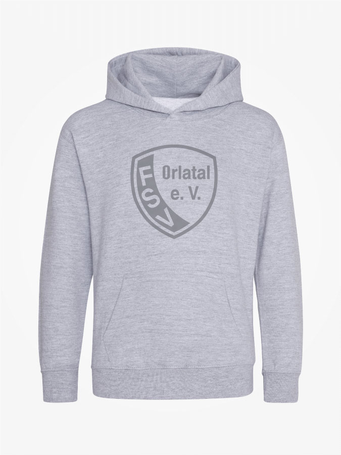 Hoodie All Grey Kids Unisex