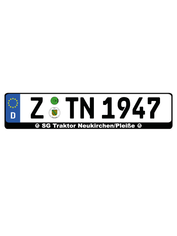 Kennzeichenhalter Kalden (2er Set)